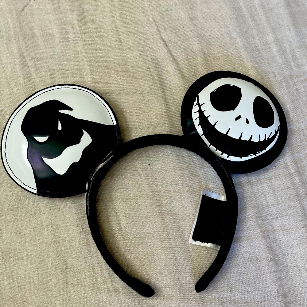 Disney ears/The nightmare before Christmas/ jack skellinton/oogie boogie/zero.